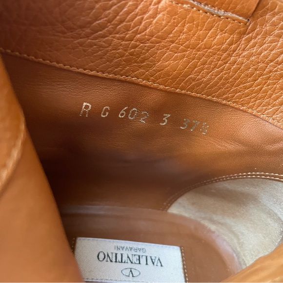 Valentino leather fringe accent boots - Picture 10 of 11